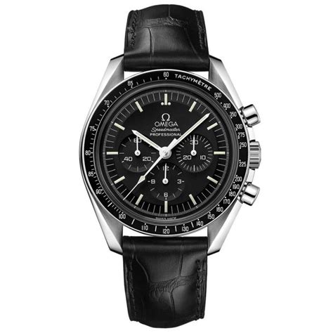 omega watch black leather strap|genuine omega watch straps uk.